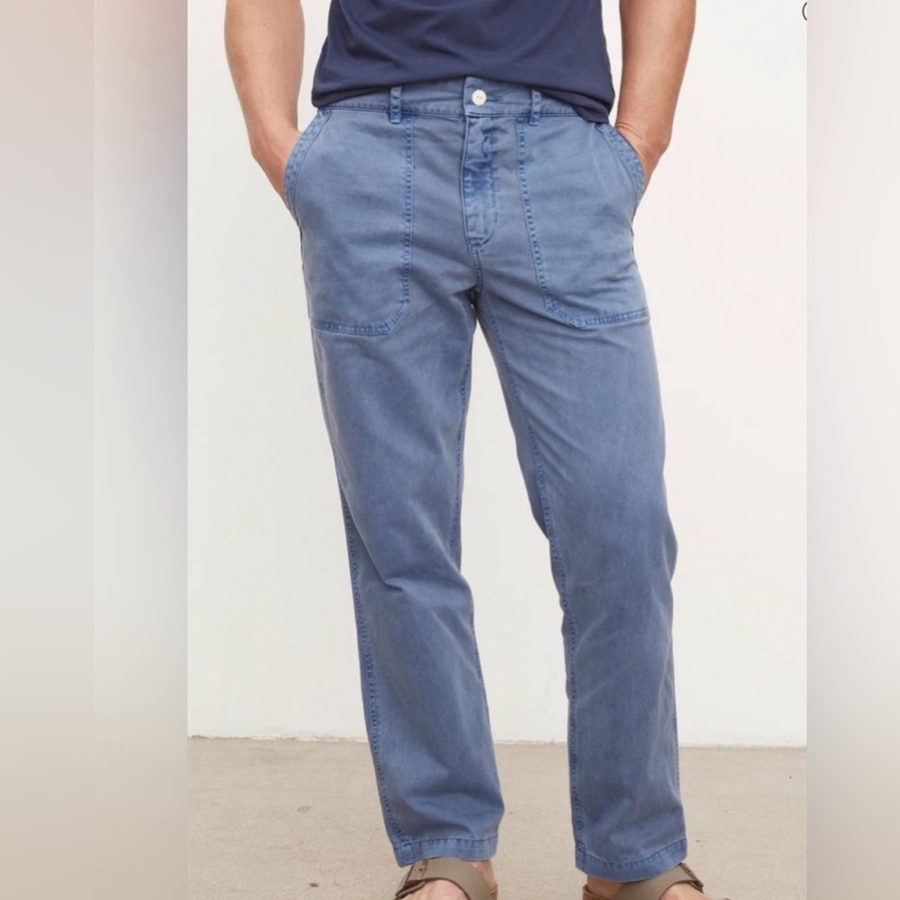 NEW Velvet by Spencer and Graham Toby Sanded Twill Pant size 32
